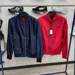 Gucci Dubbelzijdige Jasje Blauw